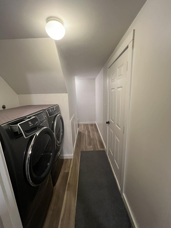 313-315 Walnut Hill Road Orange, MA 01364 - Photo 13 of 19 a view of a hallway with washer and dryer