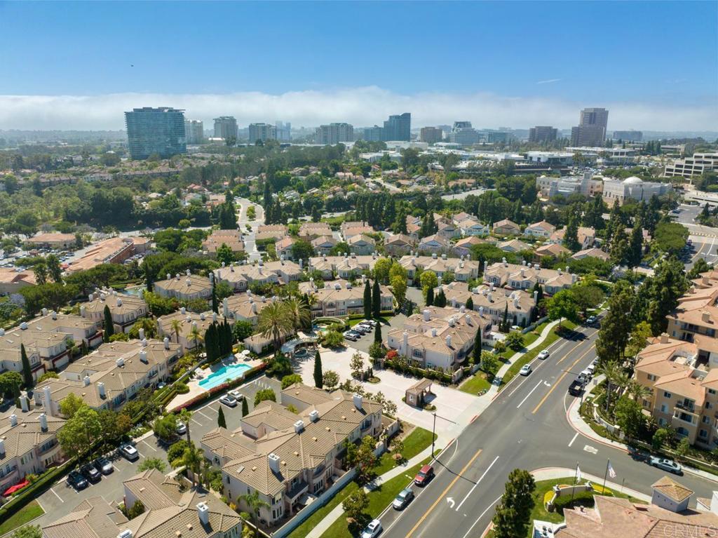 5402 Renaissance Avenue San Diego, CA 92122 - Photo 69 of 73 an aerial view of a city with lots of residential buildings