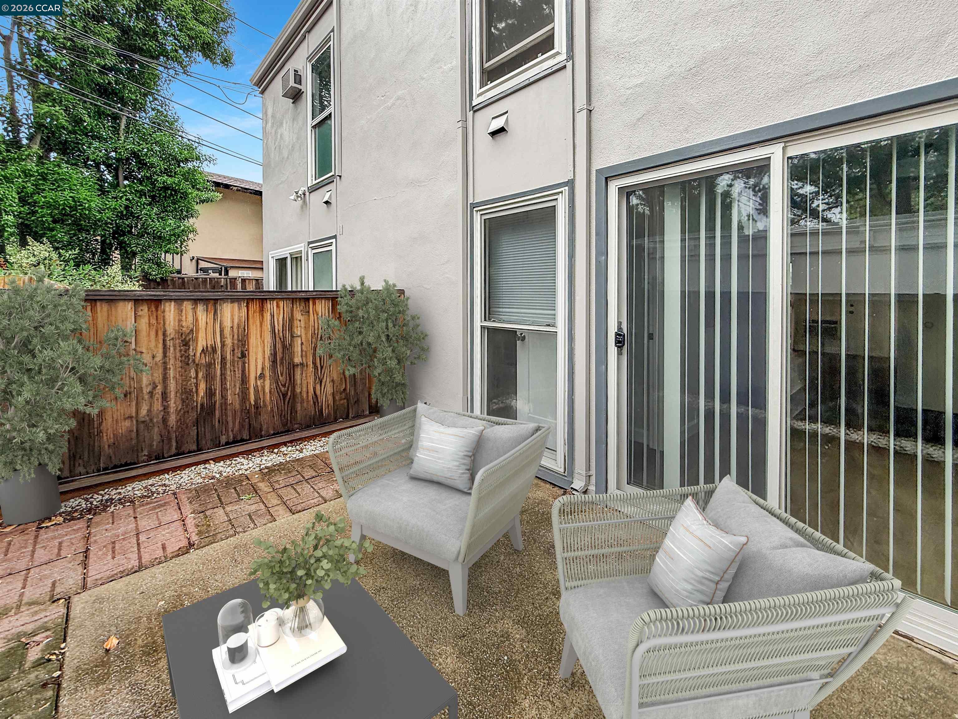 1919 Ygnacio Valley Road, Unit 55 Walnut Creek, CA 94598 - Photo 31 of 33 a view of backyard with seating space