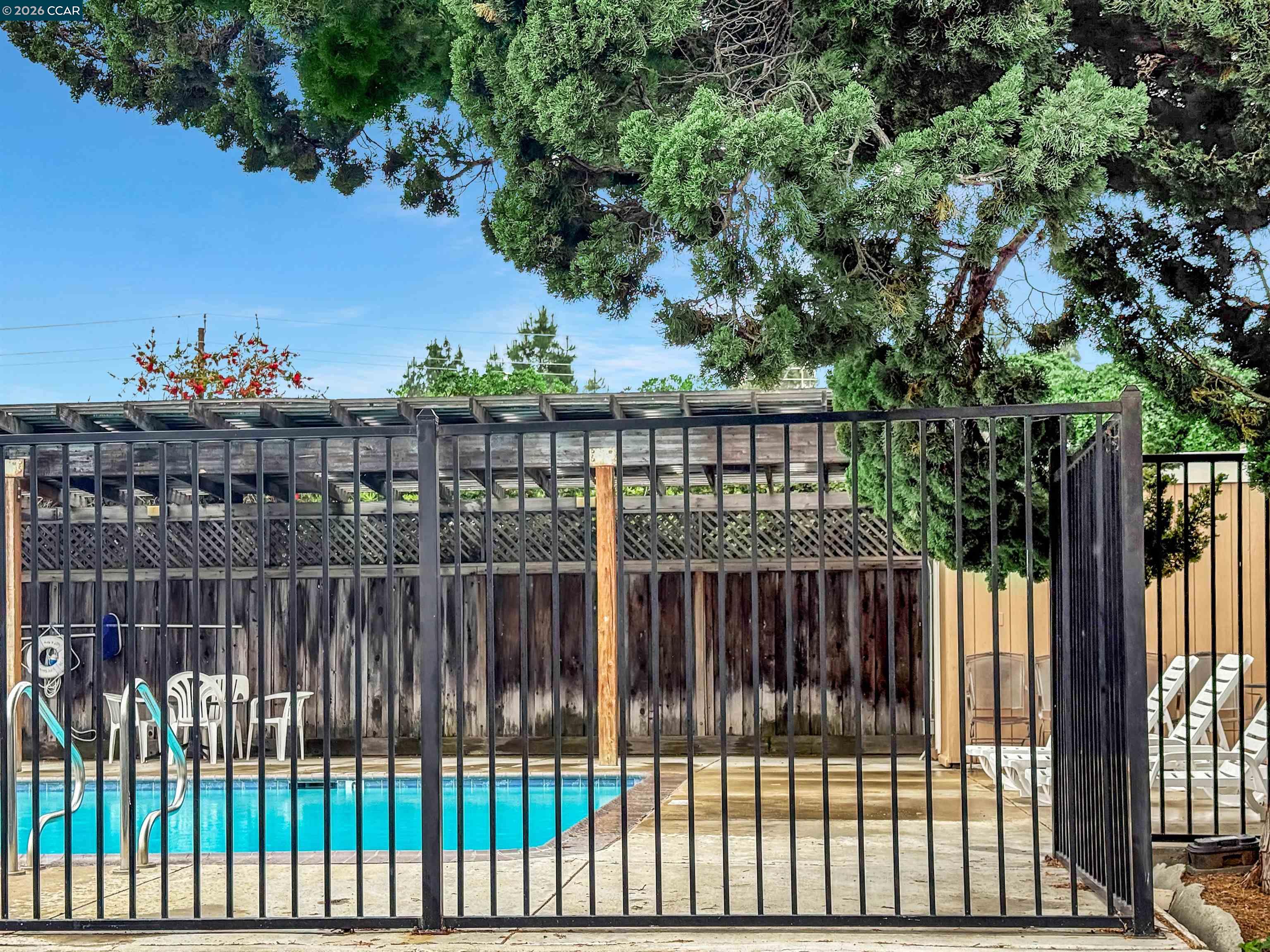1919 Ygnacio Valley Road, Unit 55 Walnut Creek, CA 94598 - Photo 32 of 33 a view of a balcony with an outdoor space