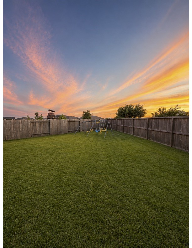 16 Desert Spring Lane Manvel, TX 77578 - Photo 11 of 11 A fully fence yard out in lush green, offering ample room for outdoor, relaxation, play, or creative landscaping.