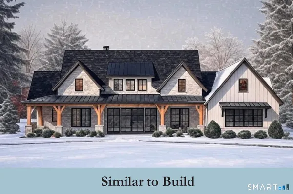 front view of a house with a street