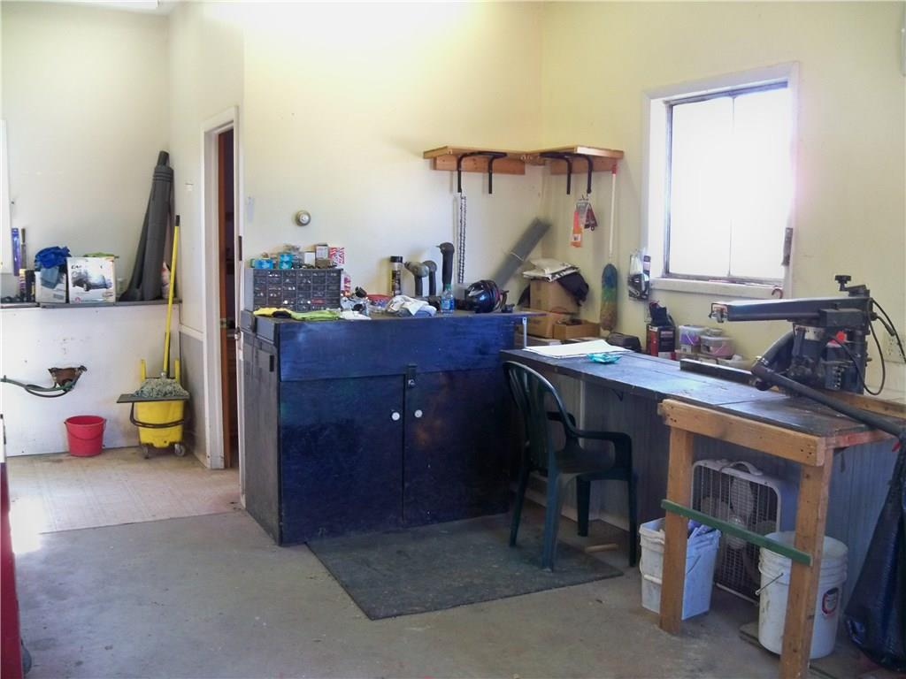 659 Anderson Road Stoneboro, PA 16153 - Photo 14 of 16 Workroom with bathroom.
