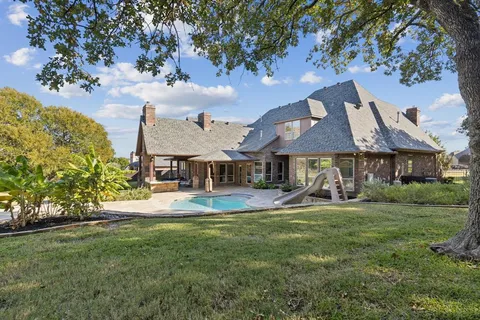 a view of road with trees