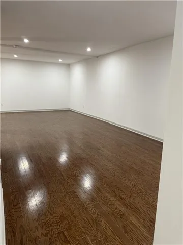 wooden floor in an empty room