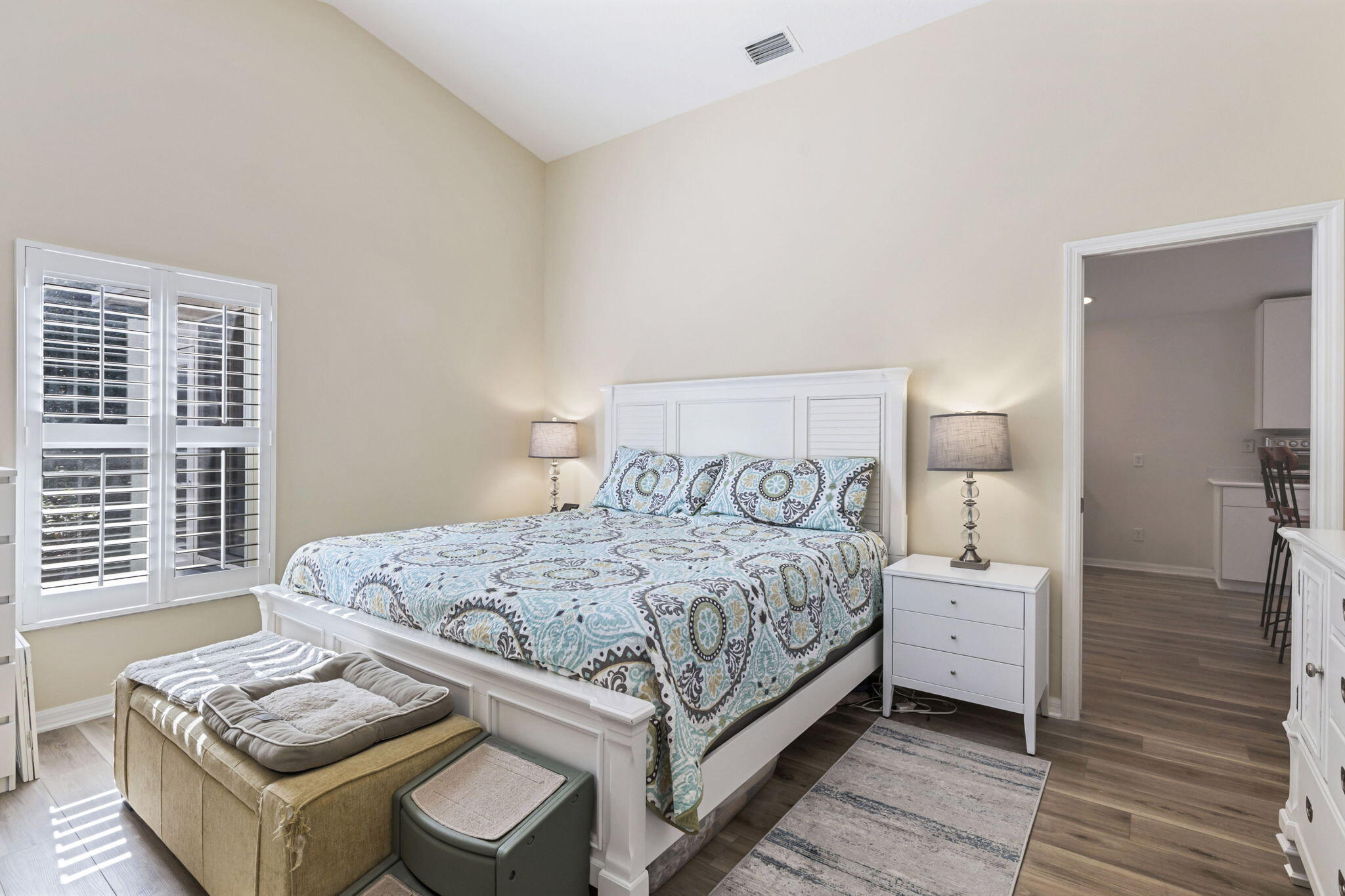 2140 Spring Creek Circle Palm Bay, FL 32905 - Photo 13 of 32 a bedroom with a bed and a couch