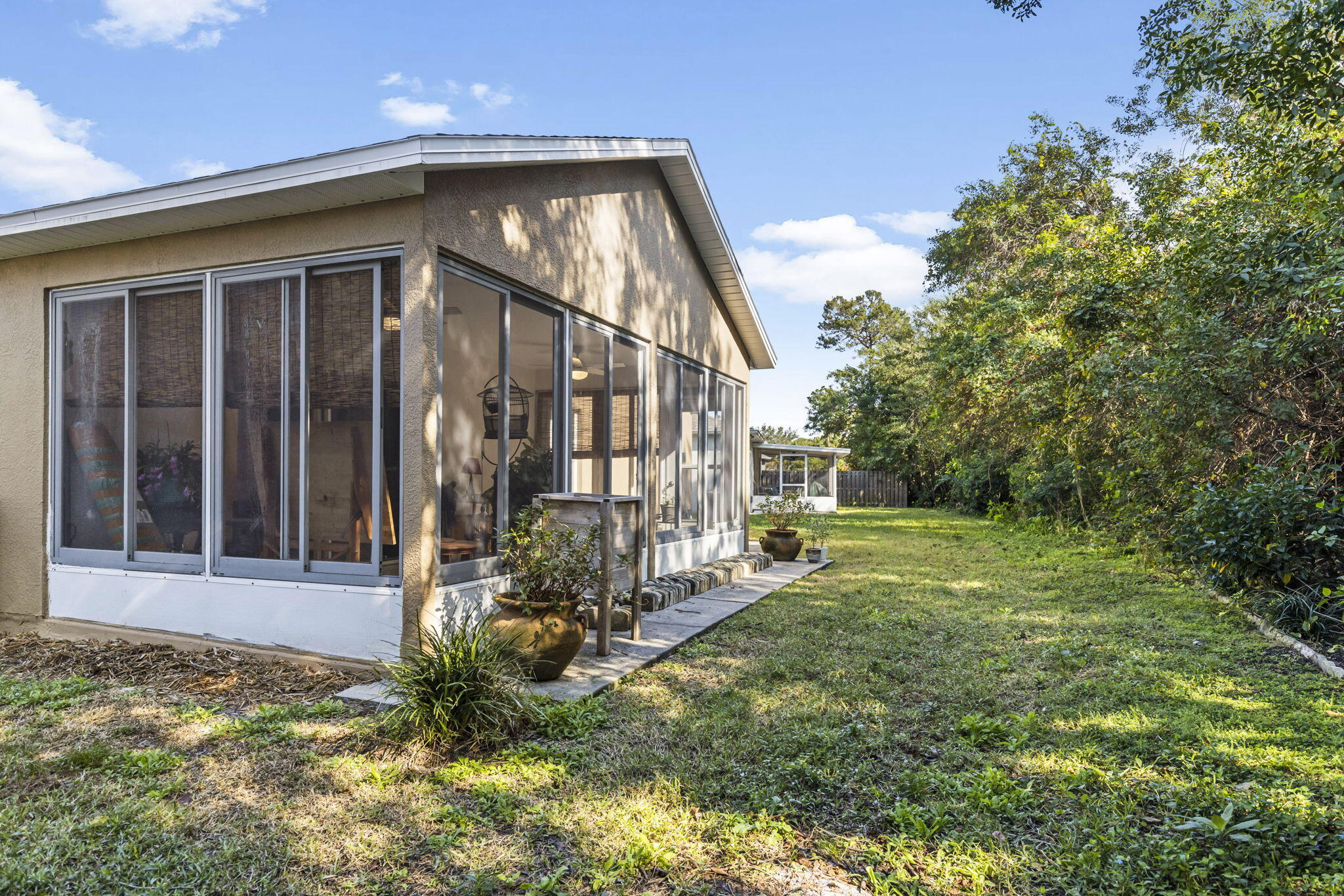 2140 Spring Creek Circle Palm Bay, FL 32905 - Photo 25 of 32 a view of backyard of house