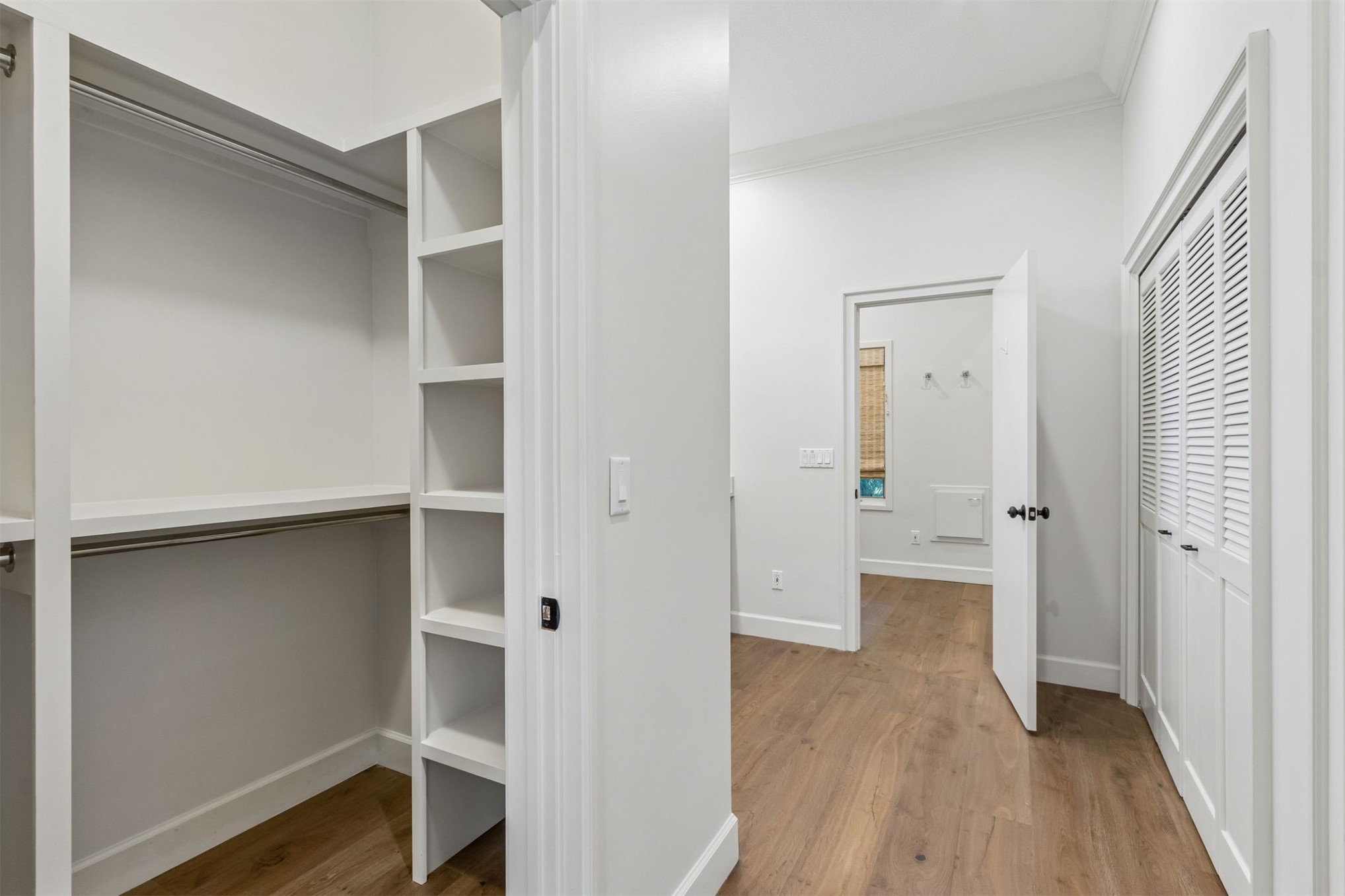 4 Salt Marsh Drive Fernandina Beach, FL 32034 - Photo 22 of 60 a view of a hallway with wooden floor and closet