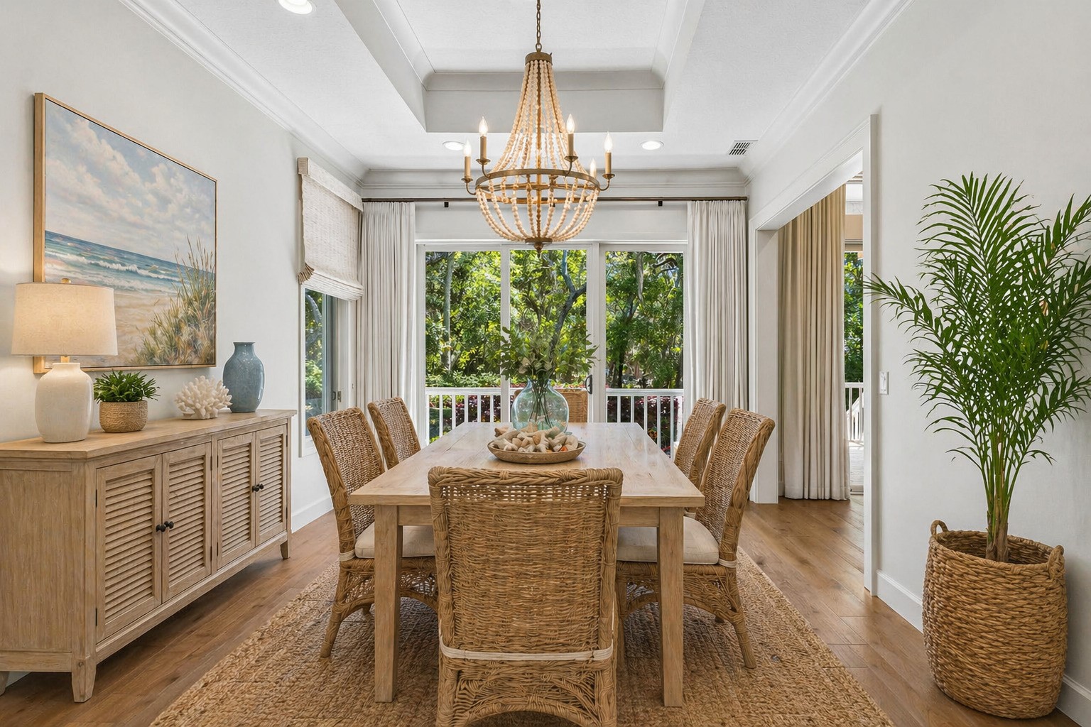 4 Salt Marsh Drive Fernandina Beach, FL 32034 - Photo 5 of 60 a view of a dining room with furniture window and wooden floor
