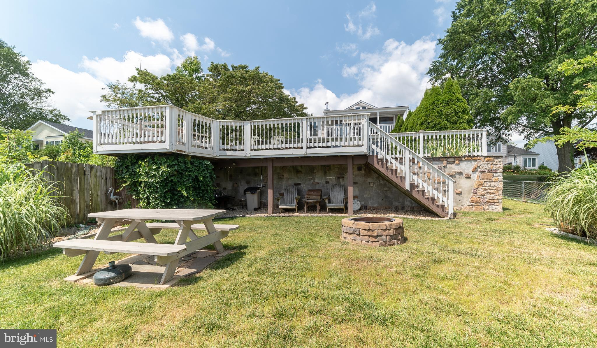 341 Worton Road Baltimore, MD 21221 - Photo 17 of 57 Lower Level/ Fire Pit
