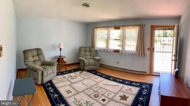 408 Big Elk Chapel Road Elkton, MD 21921 - Photo 4 of 37 Living Room with Beautiful Hardwood Flooring
