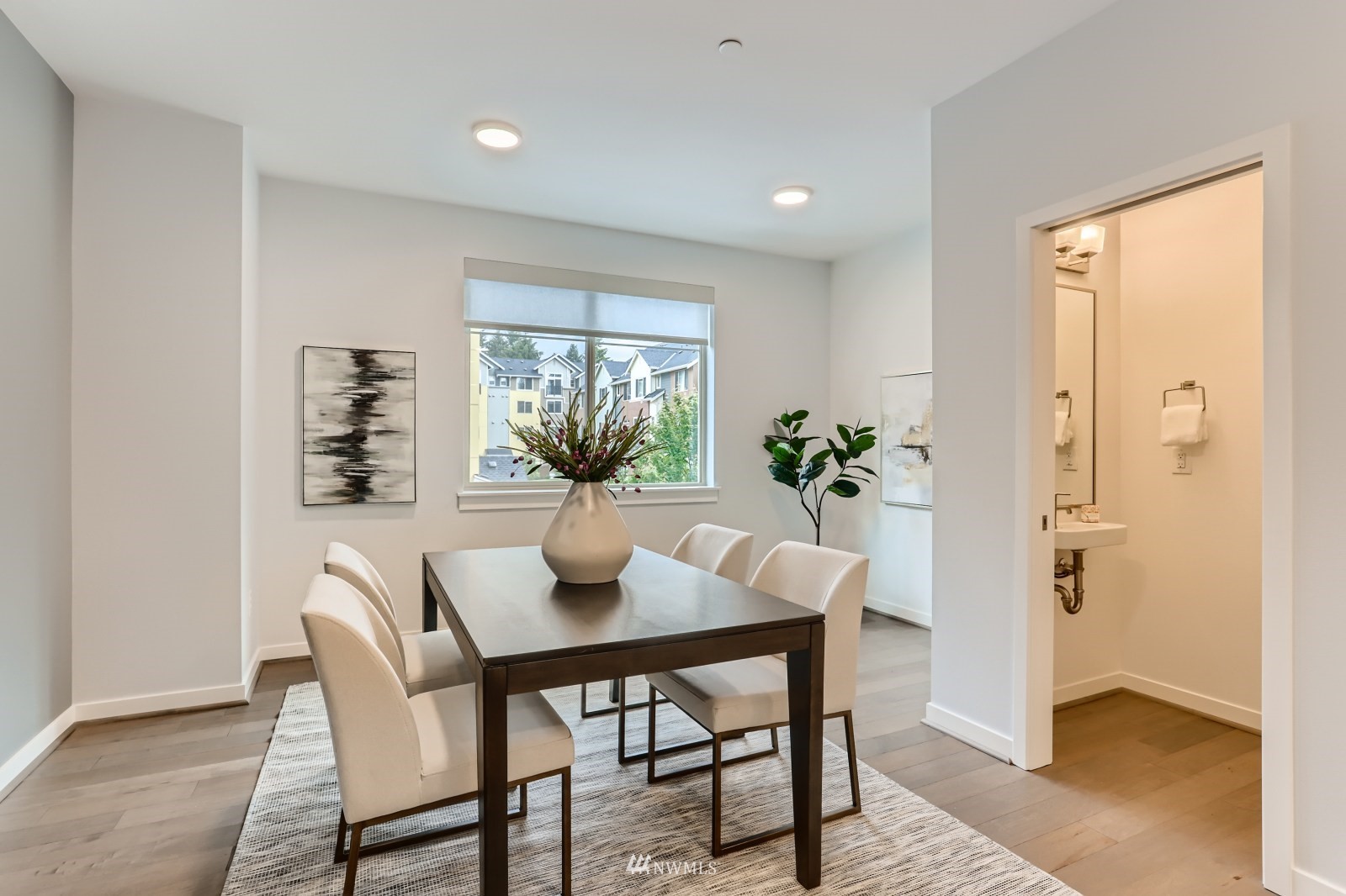 15873 Northeast 14th Road, Unit 7 7 Bellevue, WA 98008 - Photo 8 of 16 a dining room with furniture and window