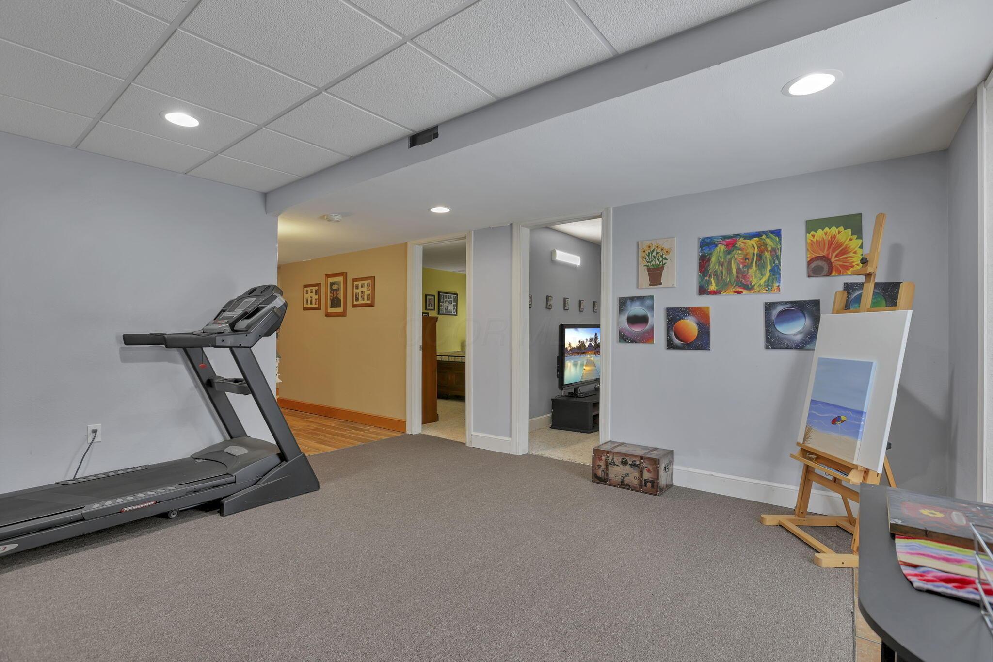 4821 Hazelton-Etna Road Southwest Pataskala, OH 43062 - Photo 52 of 93 Lower Level Flex room