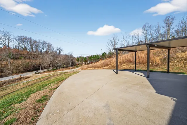a view of outdoor space and yard
