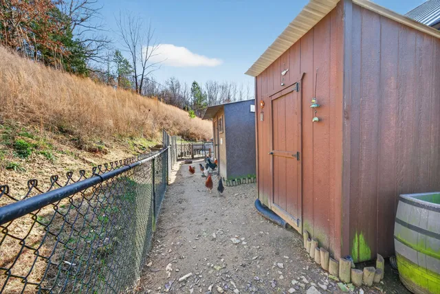 a view of a pathway of a house