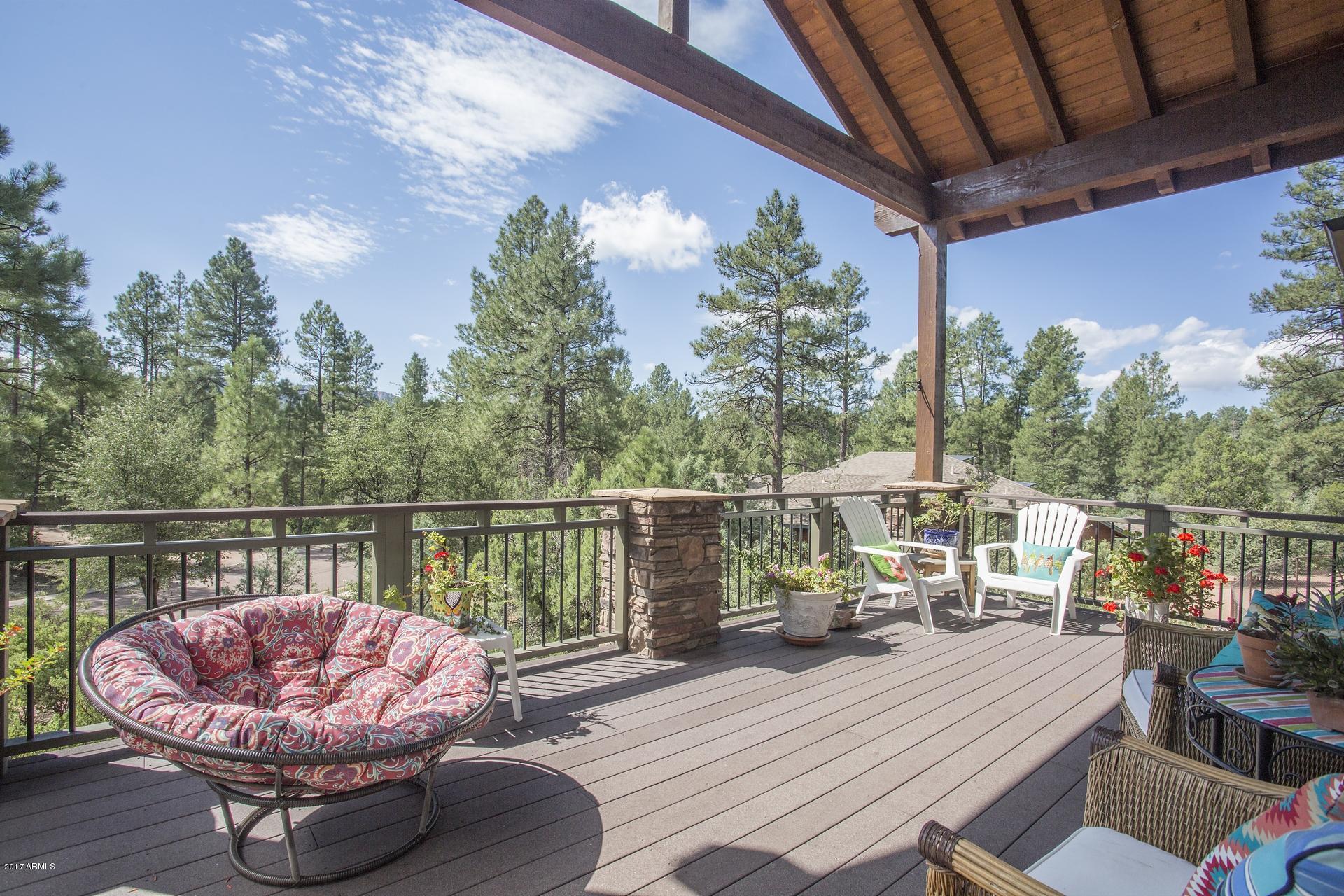 44 North Pine Ridge Circle Payson, AZ 85541 - Photo 8 of 41 Expansive Covered Deck with Views