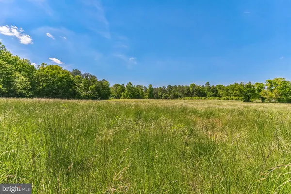 a view of lake with green space
