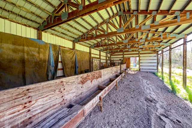 a view of a field of a building