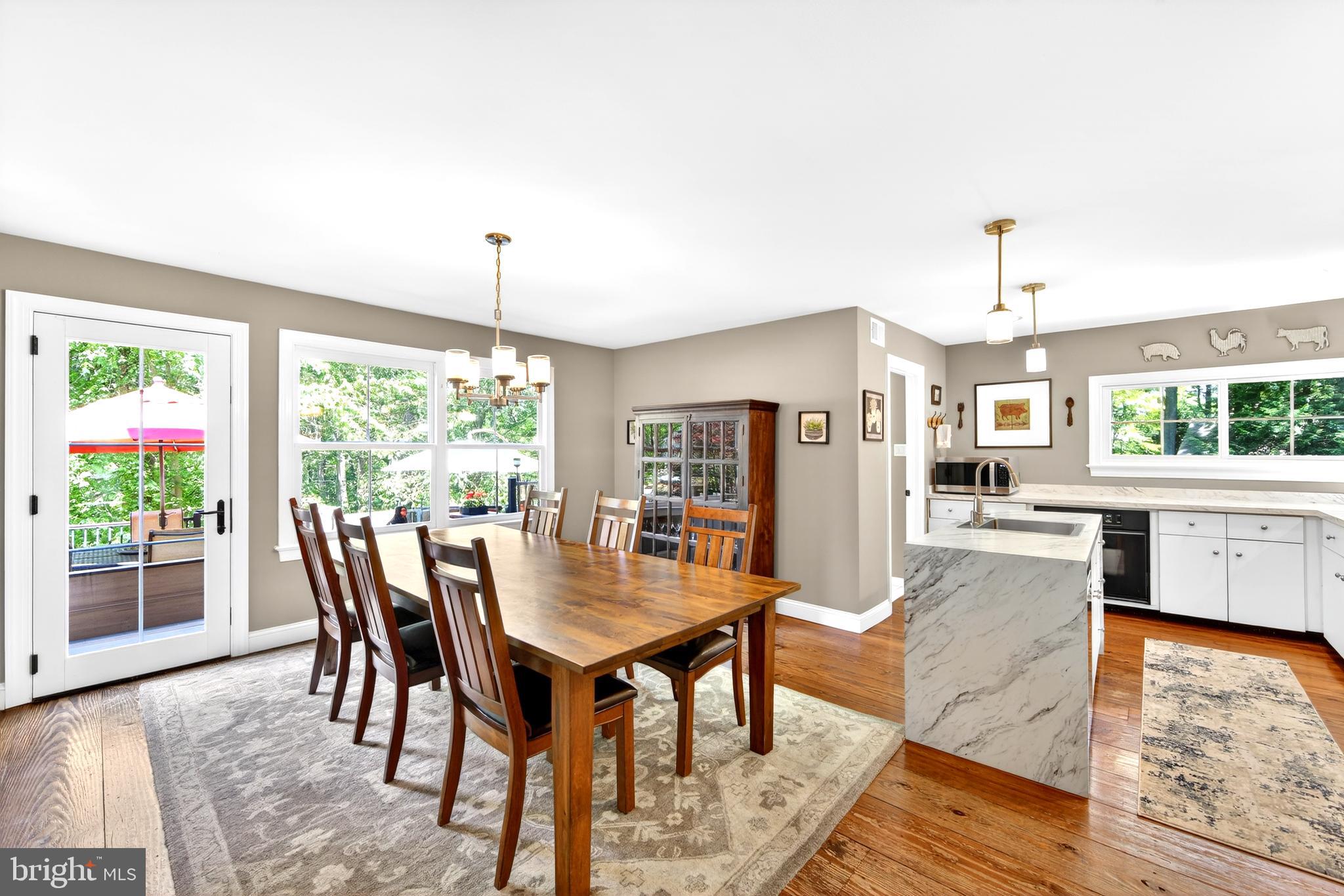 25 Oaktree Hollow Road, Unit R West Chester, PA 19382 - Photo 19 of 50 Kitchen/Dining with Entrance to Deck