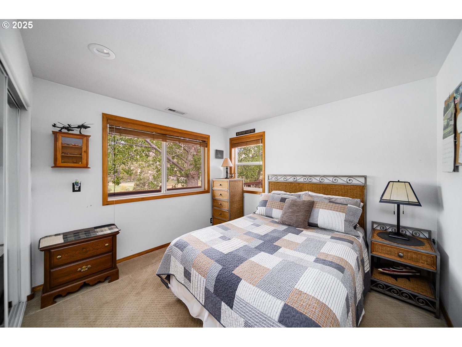 33817 Gage Road Mitchell, OR 97750 - Photo 23 of 48 a bedroom with a bed and a window