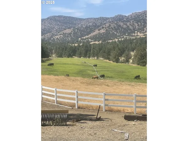 a view of outdoor space and mountain view