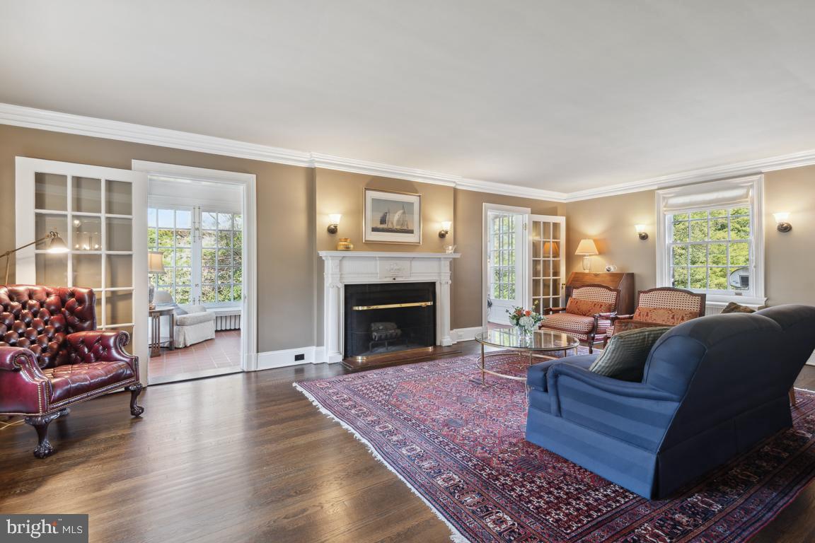5803 Roland Avenue Baltimore, MD 21210 - Photo 14 of 75 Formal Living with wood burning fireplace
