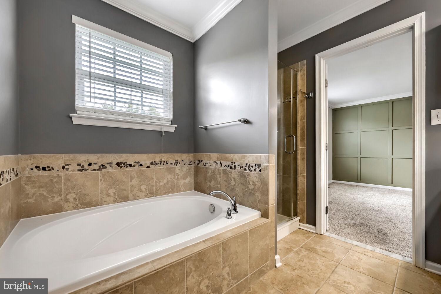 4216 Cross Spring Drive Nottingham, MD 21236 - Photo 28 of 47 a bathroom with a bathtub and a shower