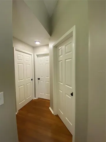 a bathroom with a tub and shower