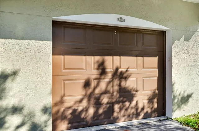 a view of front door