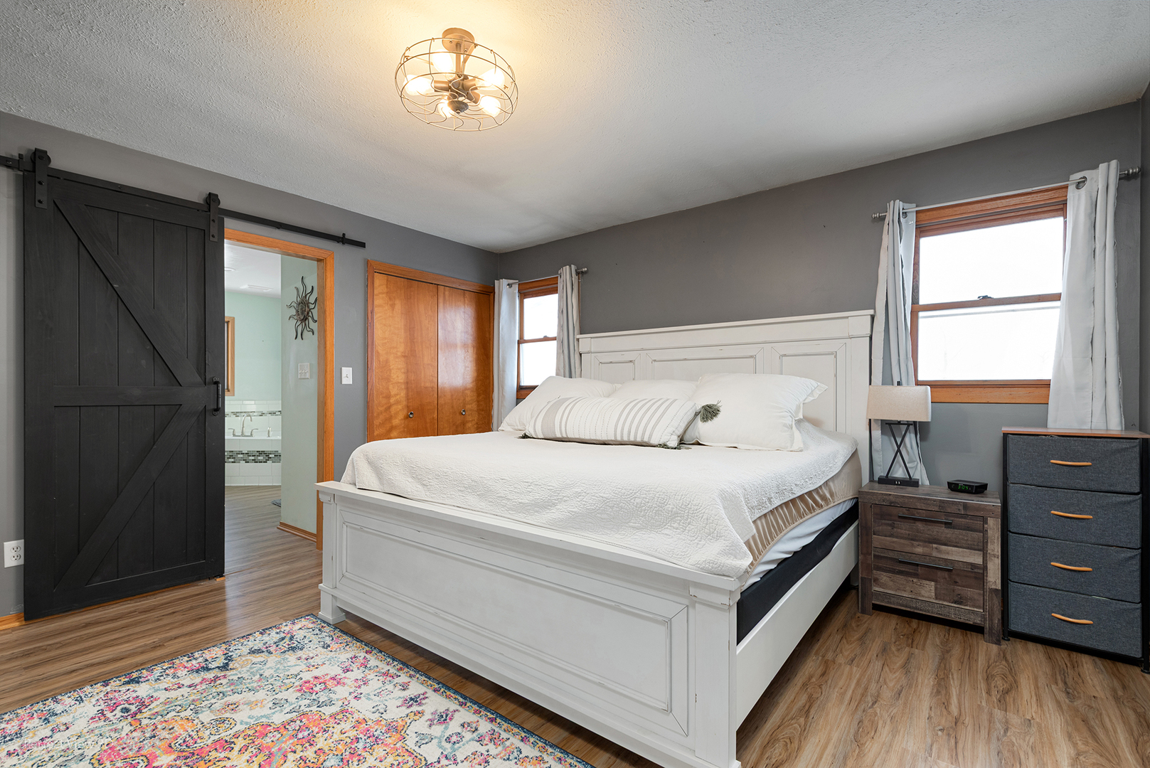 32209 North 1500 E Road Blackstone, IL 61313 - Photo 14 of 23 a bedroom with a bed and a window