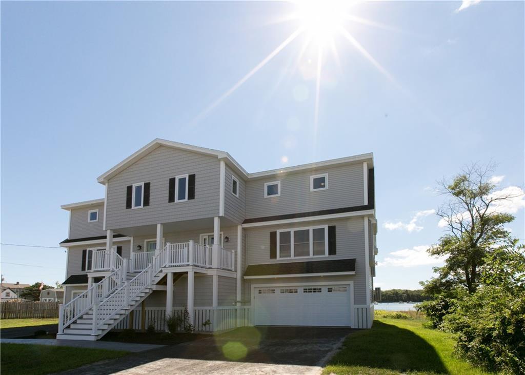 2 car garage with extra storage area...