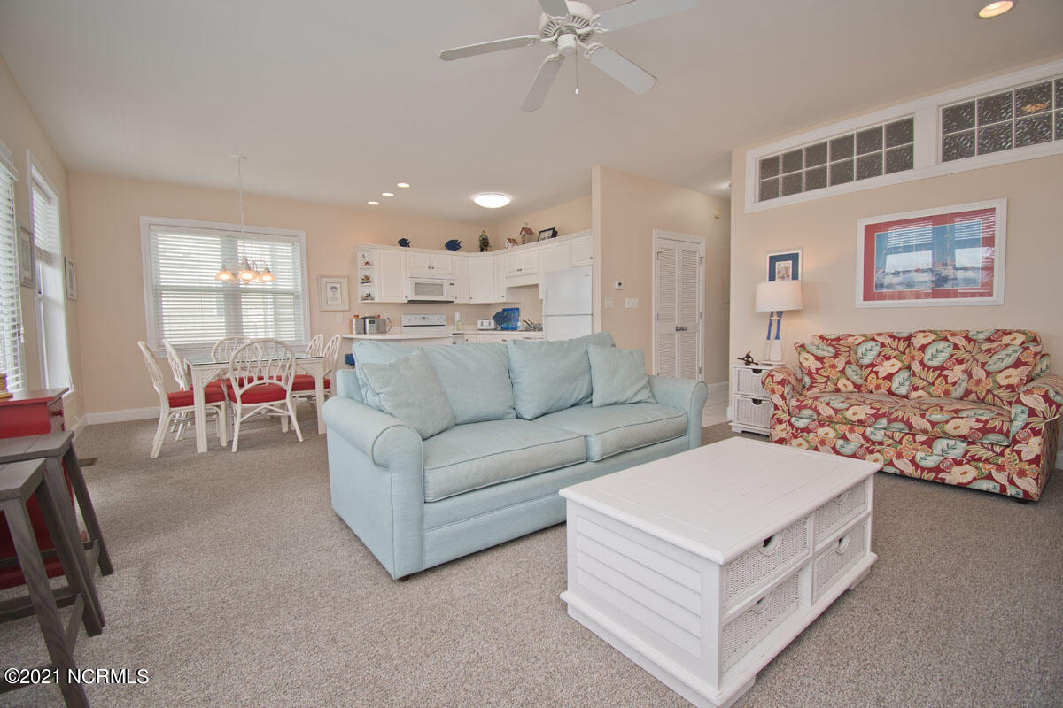 1701 Salter Path Road, Unit 104F Indian Beach, NC 28512 - Photo 5 of 39 Living Room