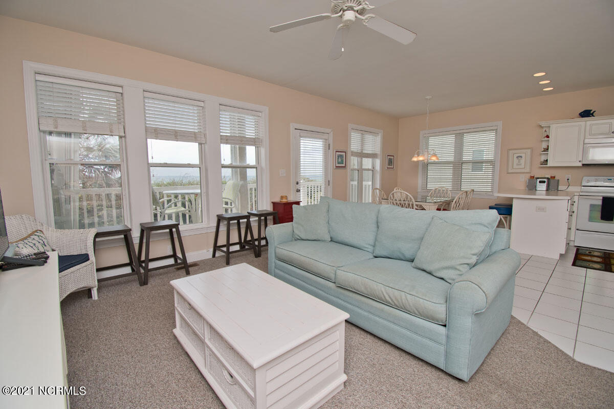 1701 Salter Path Road, Unit 104F Indian Beach, NC 28512 - Photo 7 of 39 Living Room