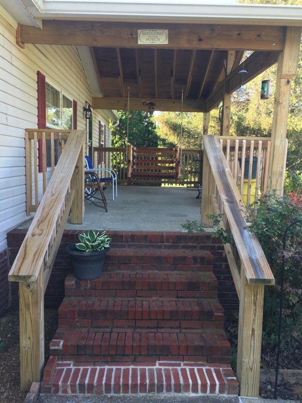 97 North Howard Fitch Road Kelso, TN 37348 - Photo 5 of 30 a view of porch with seating space