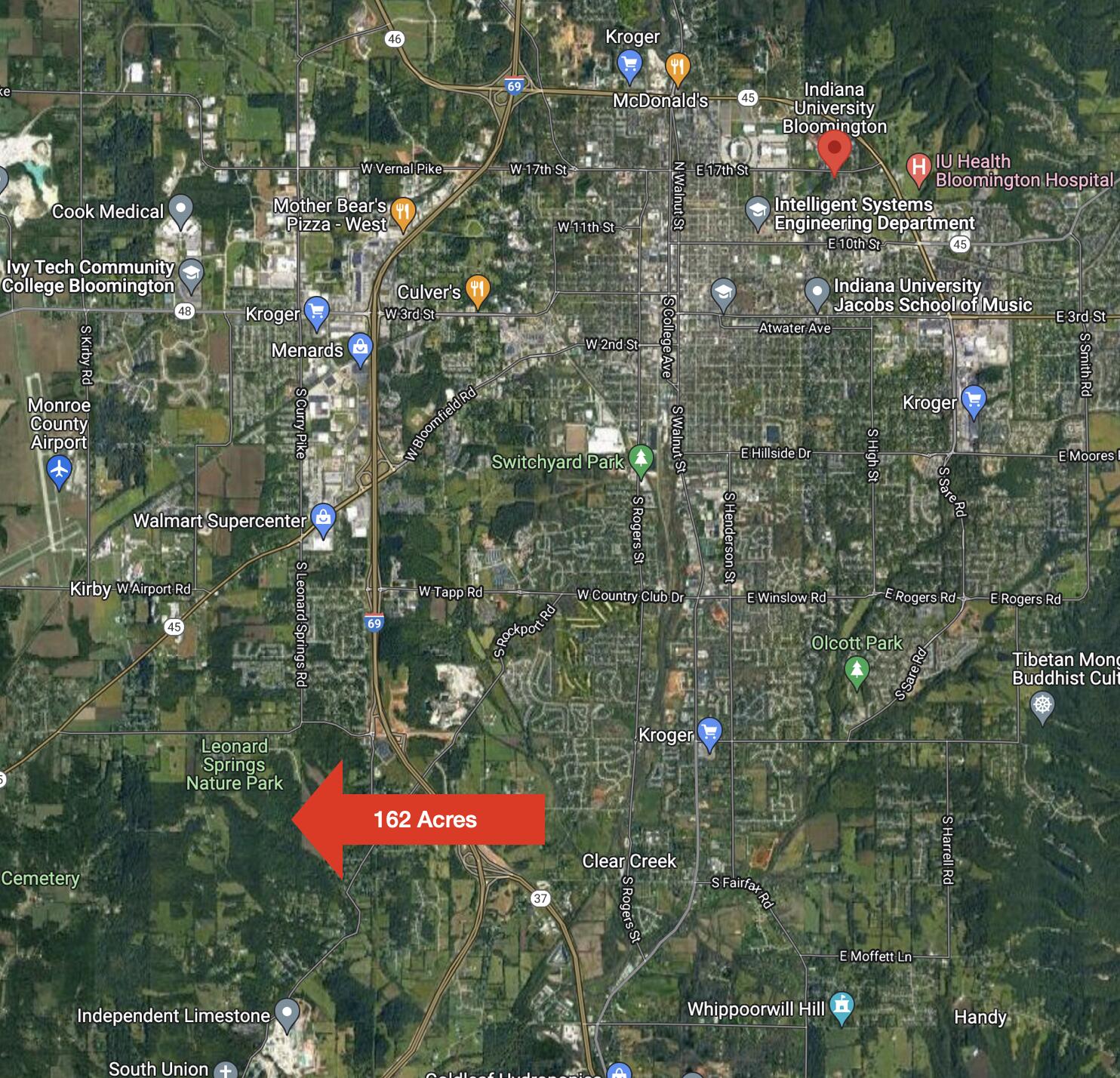 160 ACRES - BLOOMINGTON, INDIANA