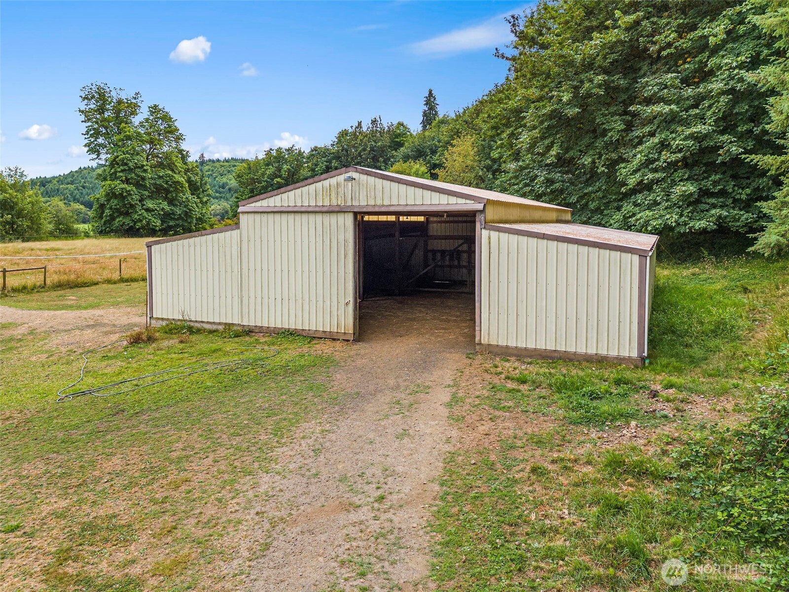 1142 SR 6 Raymond, WA 98577 - Photo 39 of 40 a view of a backyard