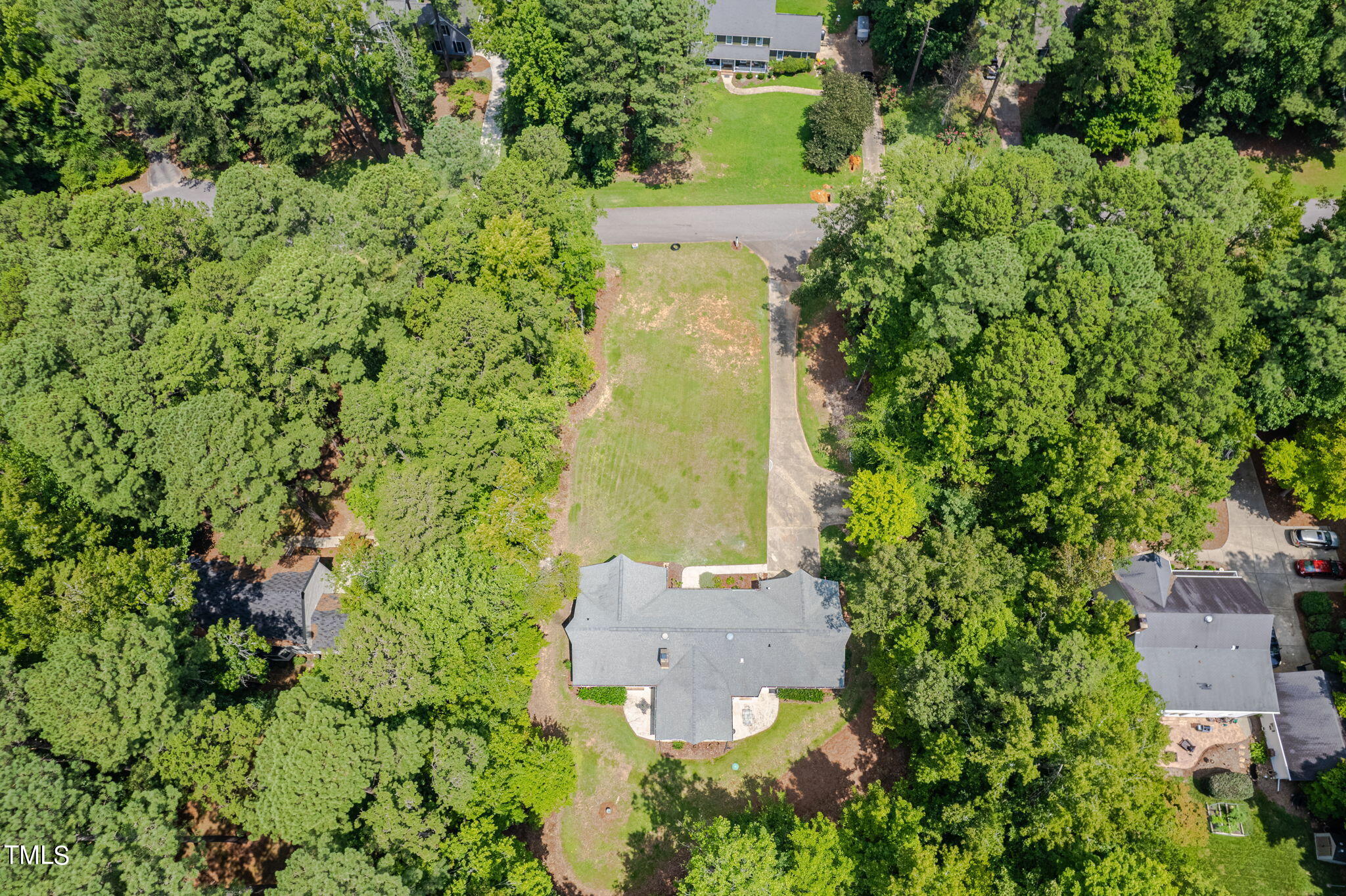 512 Brittany Bay West Raleigh, NC 27614 - Photo 26 of 27 an aerial view of a house with a yard