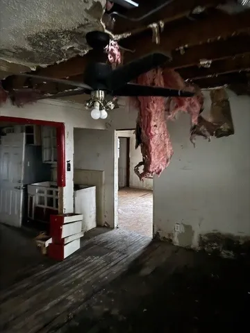 a closeup of a fireplace