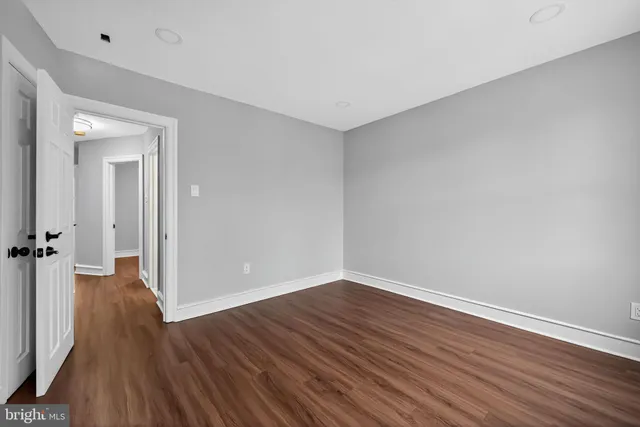 wooden floor in an empty room