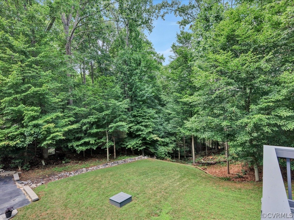 7910 Beach Road Chesterfield, VA 23832 - Photo 22 of 48 Rear Yard as view from the Deck