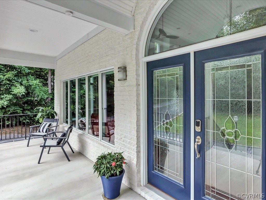 7910 Beach Road Chesterfield, VA 23832 - Photo 4 of 48 Front Porch - two recessed lights and pendant styl
