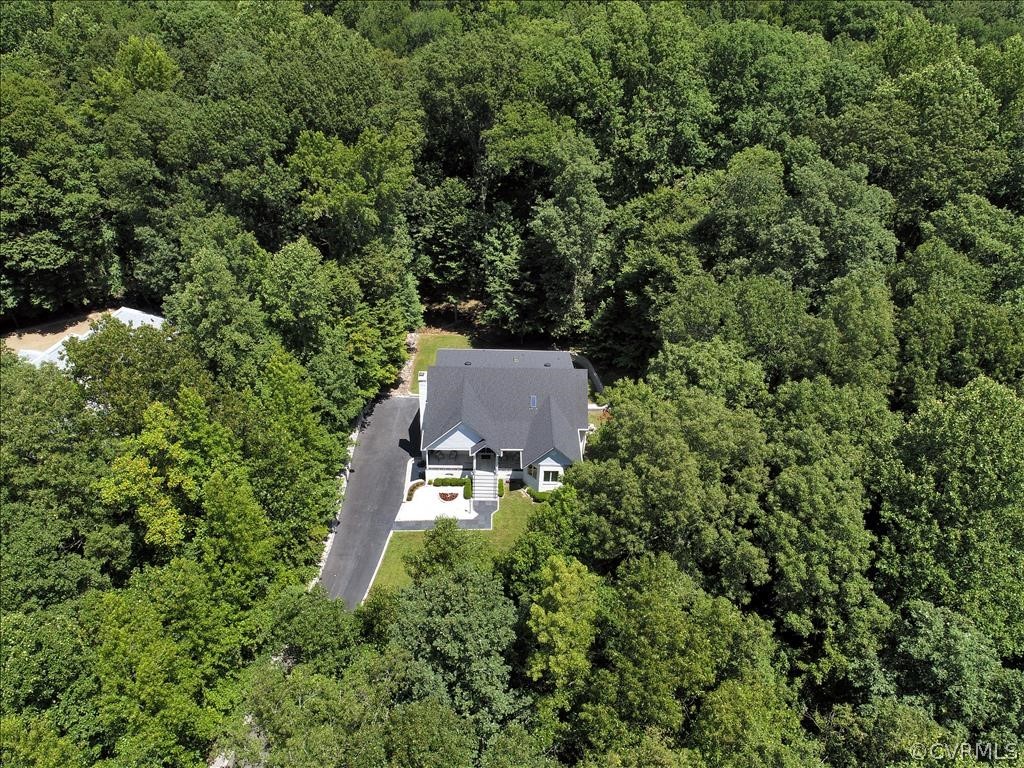 7910 Beach Road Chesterfield, VA 23832 - Photo 47 of 48 Drone photo of property showing private site surro
