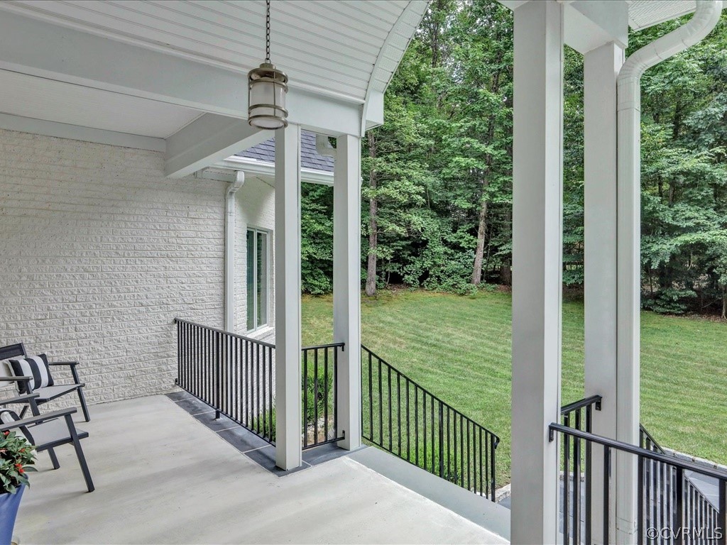 7910 Beach Road Chesterfield, VA 23832 - Photo 5 of 48 Front Porch to front yard