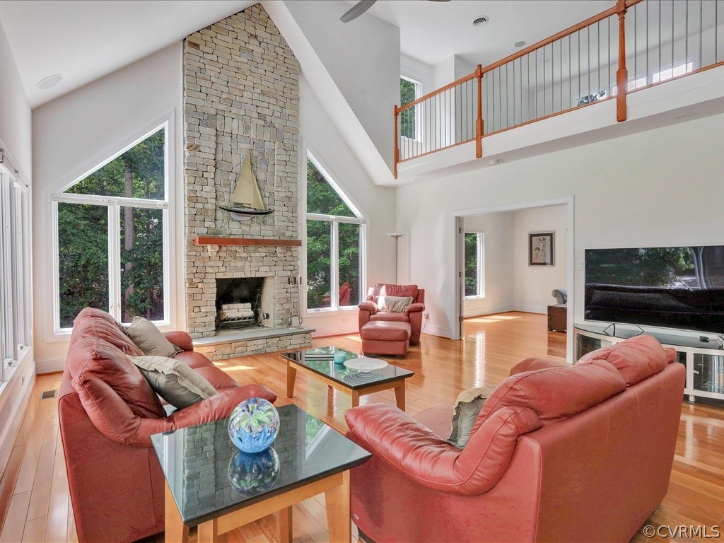 7910 Beach Road Chesterfield, VA 23832 - Photo 7 of 48 Great Room - 31’ x 18’, Bolivian Ros