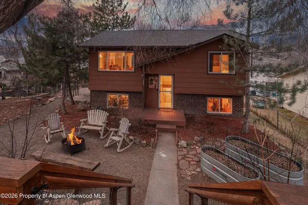 a front view of house