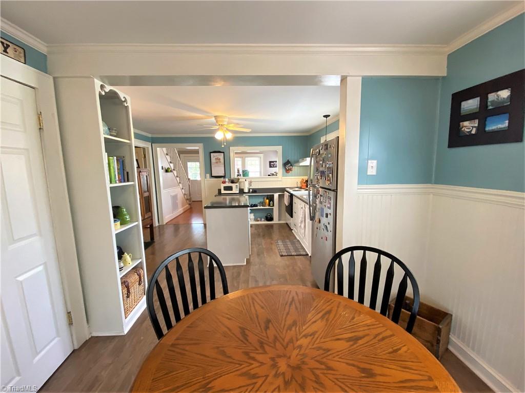 206 Lonesome Road Madison, NC 27025 - Photo 13 of 40 View of kitchen from dining room