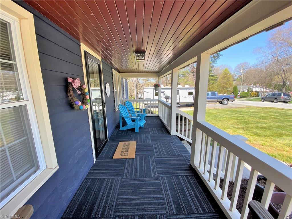 206 Lonesome Road Madison, NC 27025 - Photo 34 of 40 Additional front porch view