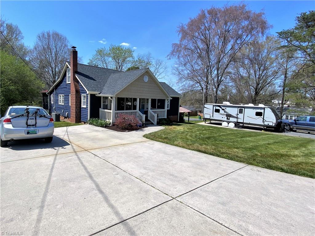 206 Lonesome Road Madison, NC 27025 - Photo 35 of 40 Generous sized paved parking area