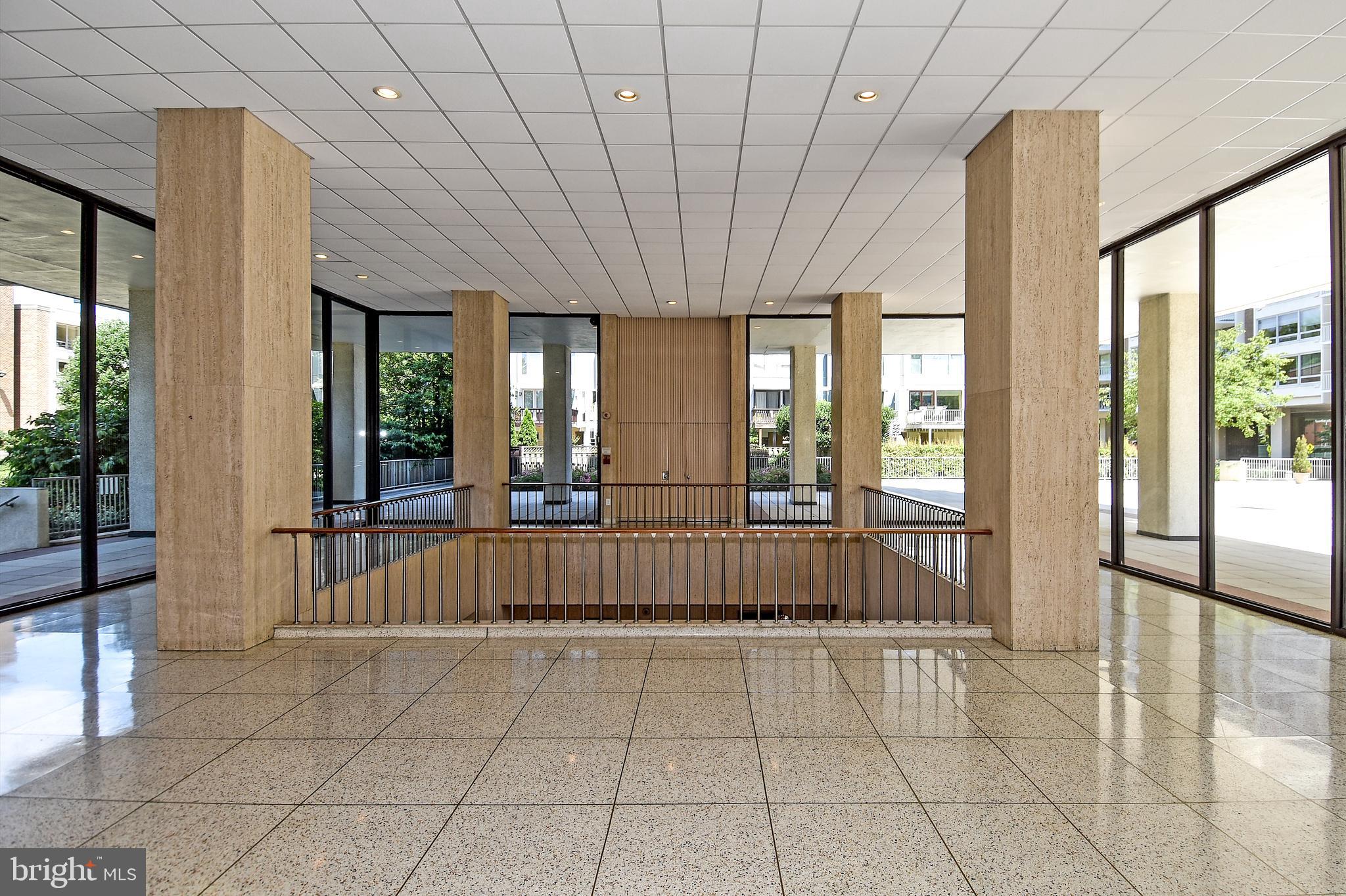 1435 4th Street Southwest, Unit B108 Washington, DC 20024 - Photo 36 of 57 a view of an entryway with a glass door