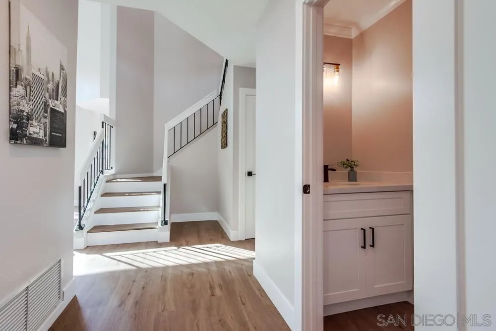 1278 Avenida Miguel Encinitas, CA 92024 - Photo 29 of 47 a view of entryway and hall with wooden floor